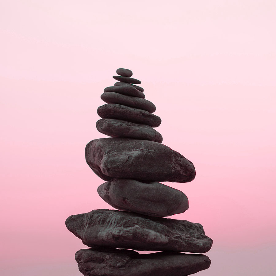 Perfectly balanced rocks