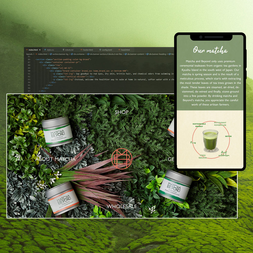 Colony Web Solutions - Matcha & Beyond Work